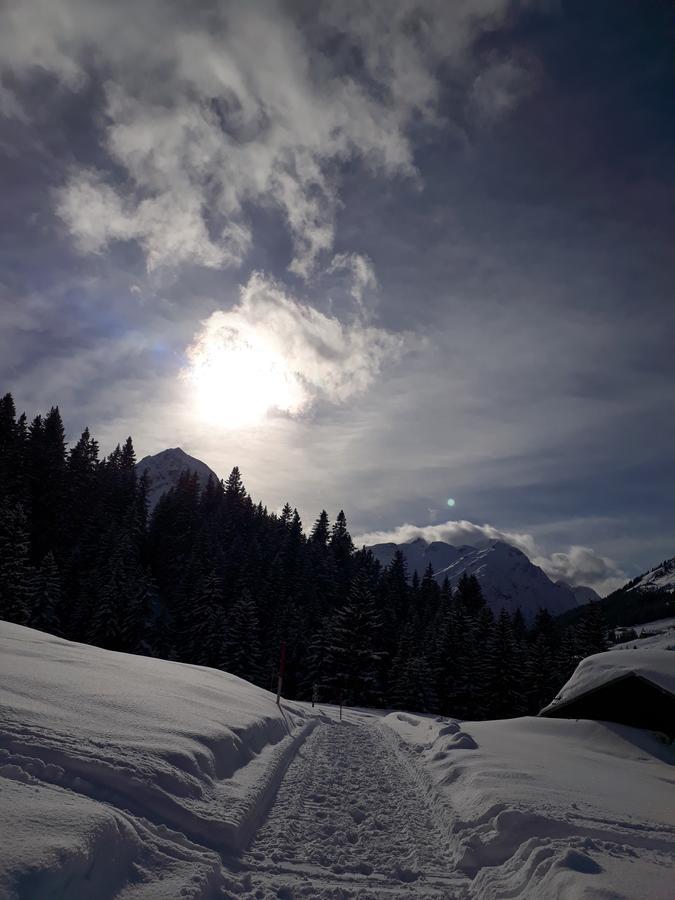 Hotel Pension Echo Lech am Arlberg Eksteriør billede